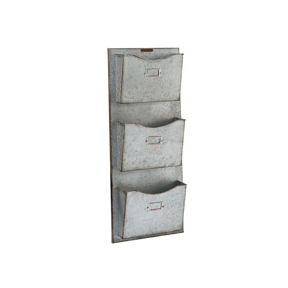 Galvanized Metal Letterbox Station - Magnolia Home by Joanna Gaines NWT